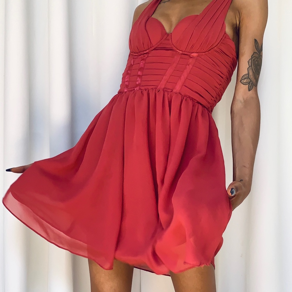 H&M Collection Rose Corset Dress